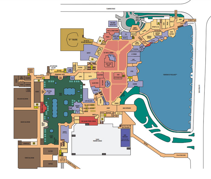 Mapas de Las Vegas - Mapa de franjas 3D 2023