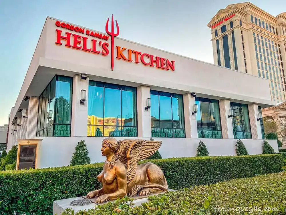 Costo de cenar en Hell's Kitchen Las Vegas (menú y precios)