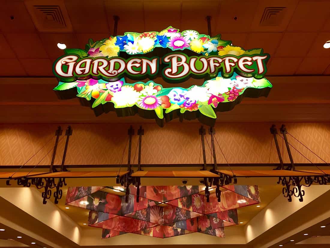 Buffet South Point: precios, menú para Garden Buffet