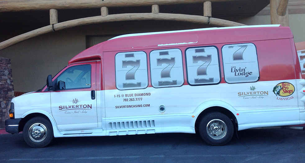 Servicio de transporte gratuito a Las Vegas.