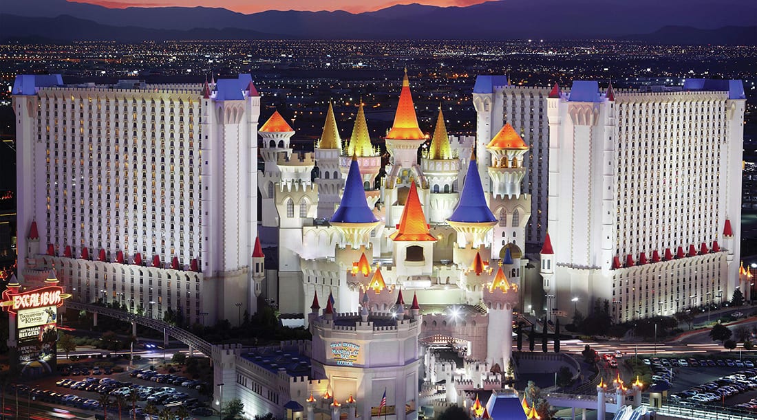 4 espectáculos de Excalibur Las Vegas (+Experiencia 4D)