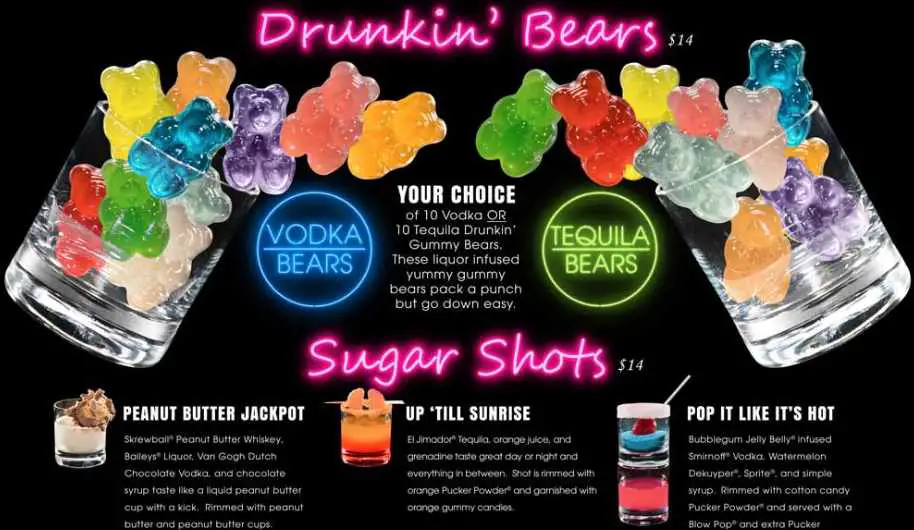 I Love Sugar Las Vegas (Candy Martini Bar) – Menú, precios y horarios