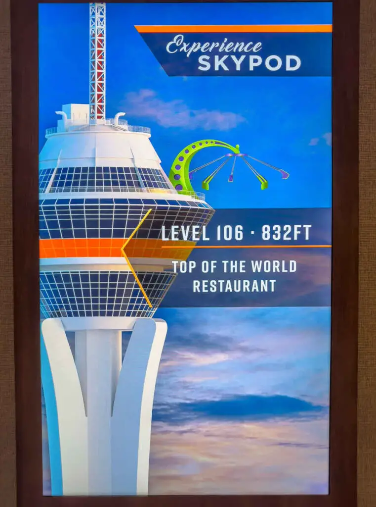 Código de vestimenta para el restaurante Top of the World en Las Vegas (Stratosphere)