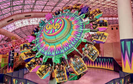 El parque temático AdventureDome en Circus Circus