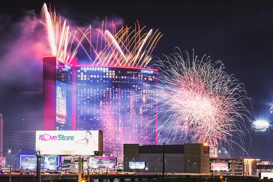 Nochevieja en Las Vegas 2022 – 2023 (fiestas, fuegos artificiales y más que no querrás perderte)