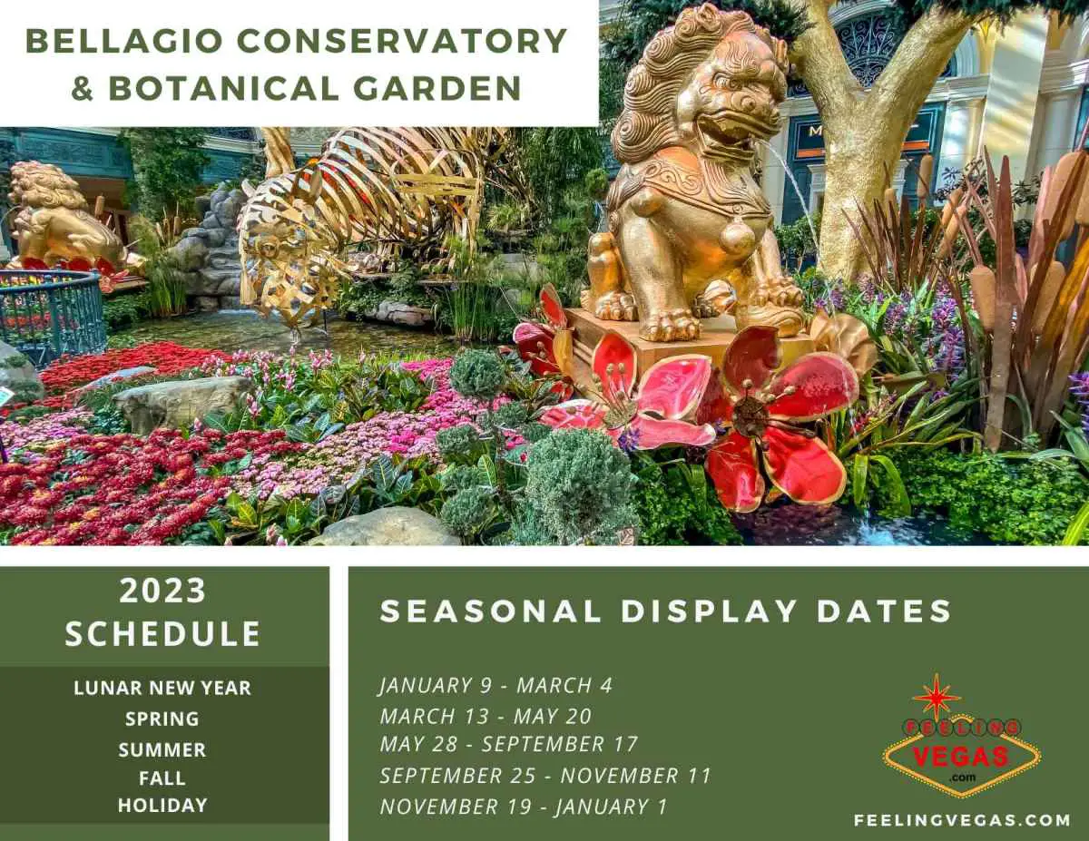 Conservatorio y jardín botánico de Bellagio (calendario 2023)