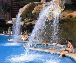 La piscina del Río Las Vegas