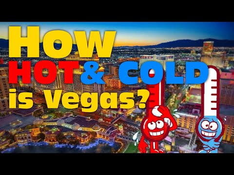 Temperaturas frías y calientes en Las Vegas (clima mes a mes)