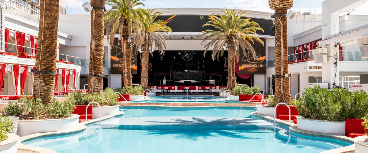 La piscina Cromwell Las Vegas y el Drai's Beach Club