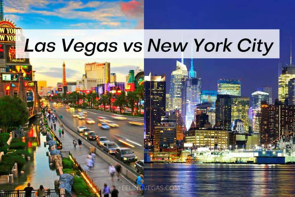 De vacaciones en Las Vegas o en la ciudad de Nueva York: ¿cuál es mejor?