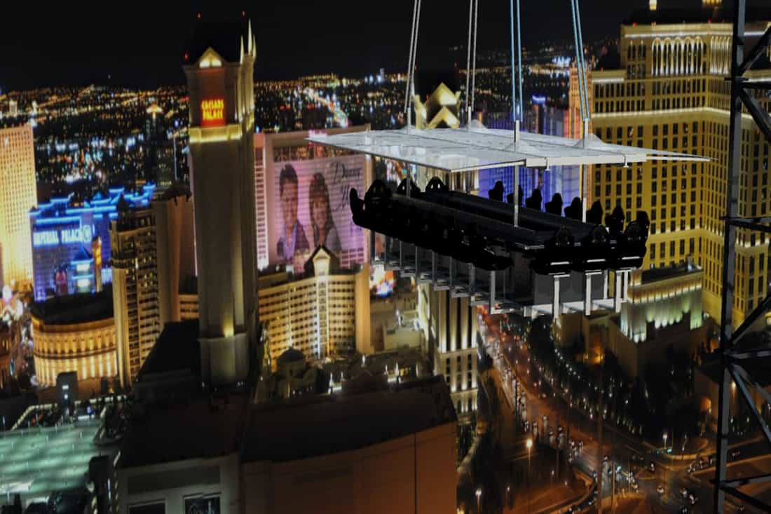 Cena en Sky Las Vegas