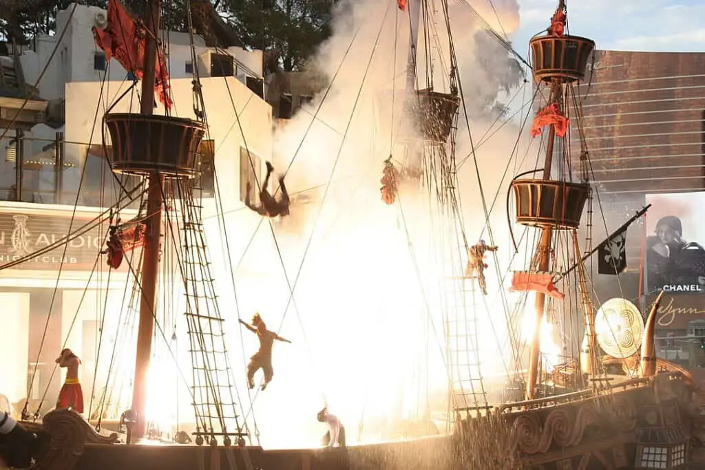 Espectáculo pirata de Treasure Island: por qué cerró