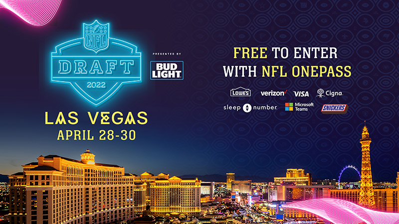 Guía para el fin de semana del Draft de la NFL de Las Vegas 2022