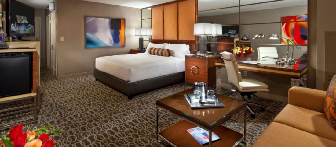 Habitación MGM Grand con cama extragrande