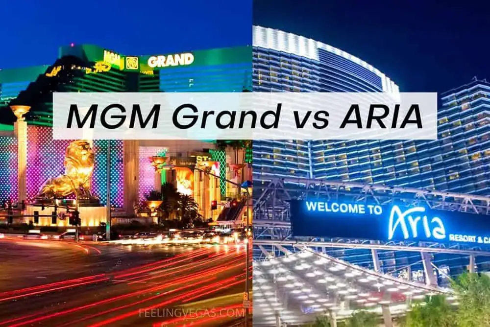 MGM Grand vs. ARIA: ¿Cuál es mejor? (Las Vegas)