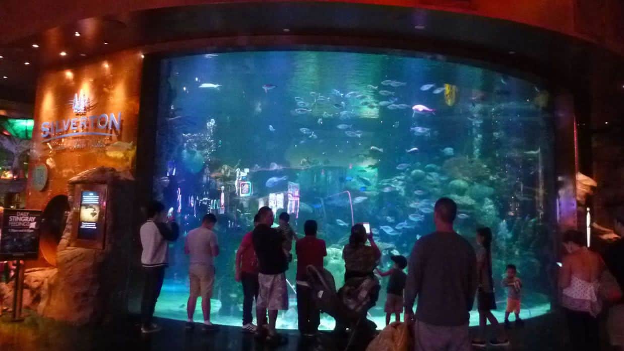 Sirenas en el Hotel Silverton de Las Vegas