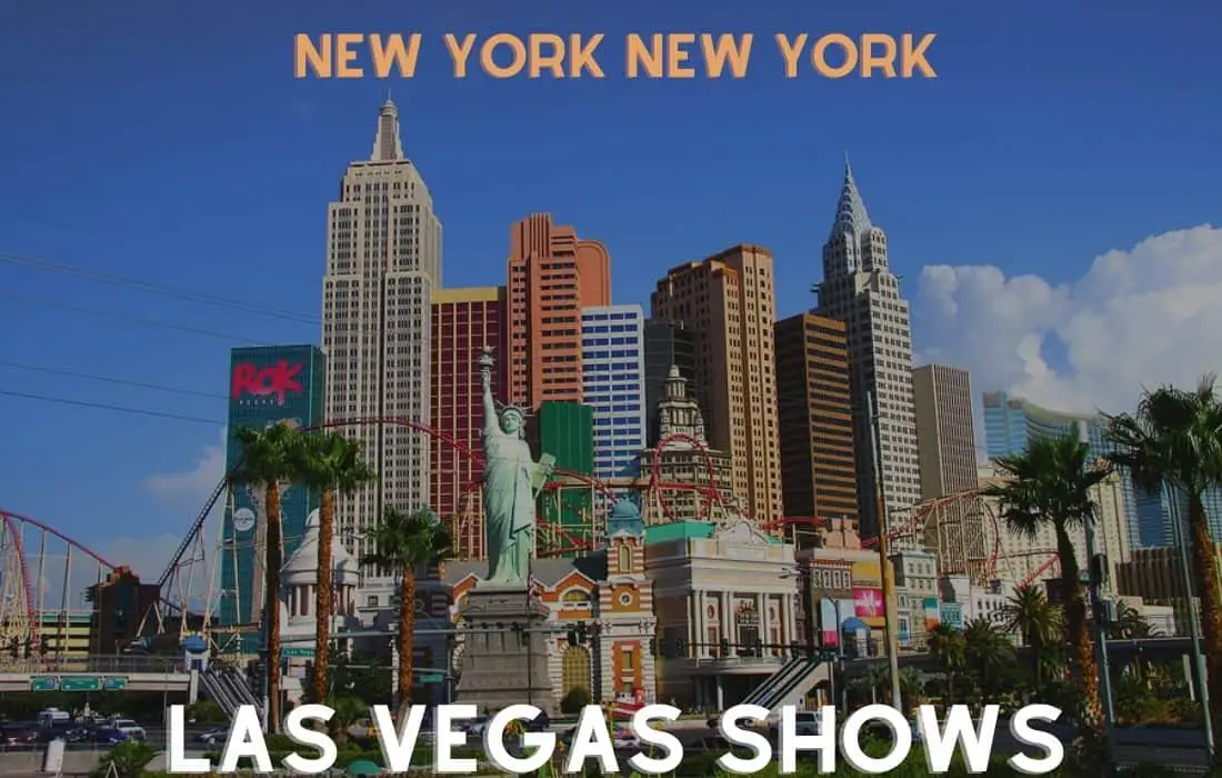 Nueva York Nueva York Las Vegas Espectáculos