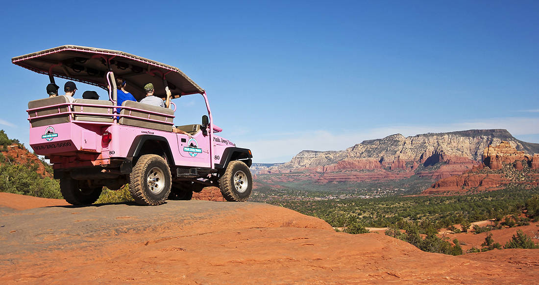 Excursiones en jeep rosa Las Vegas