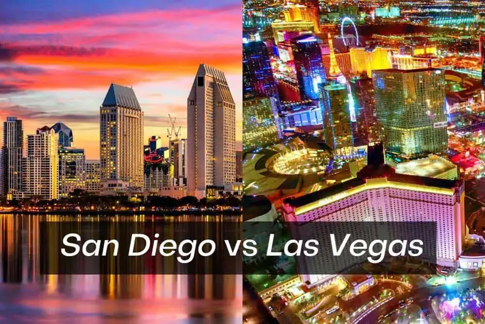 San Diego vs. Las Vegas de vacaciones: ¿Cuál es mejor?