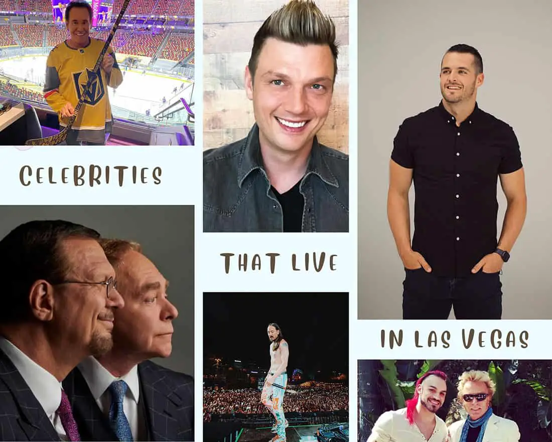 Las 21 celebridades que viven en Las Vegas