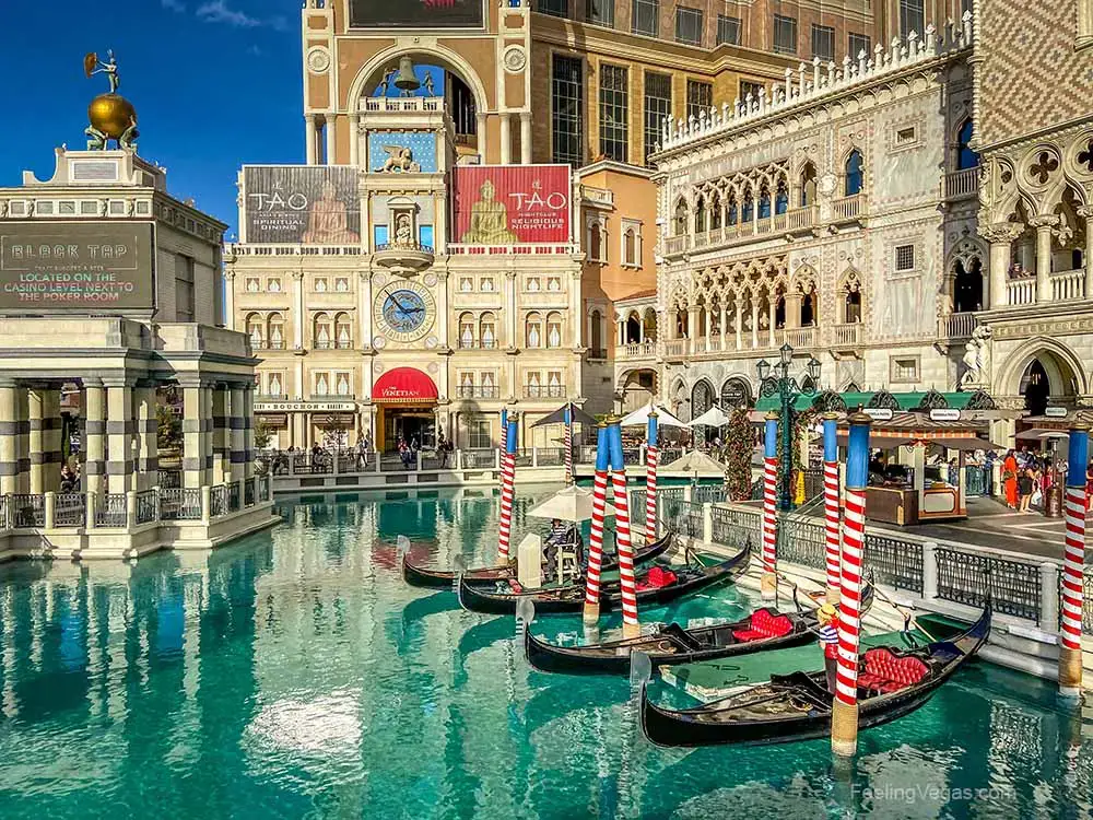 ¿El Venetian Hotel tiene balcones? (Las Vegas)
