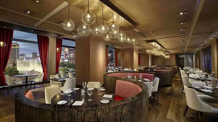 8 restaurantes Bellagio con vistas a la fuente (+6 más con vistas a la fuente)