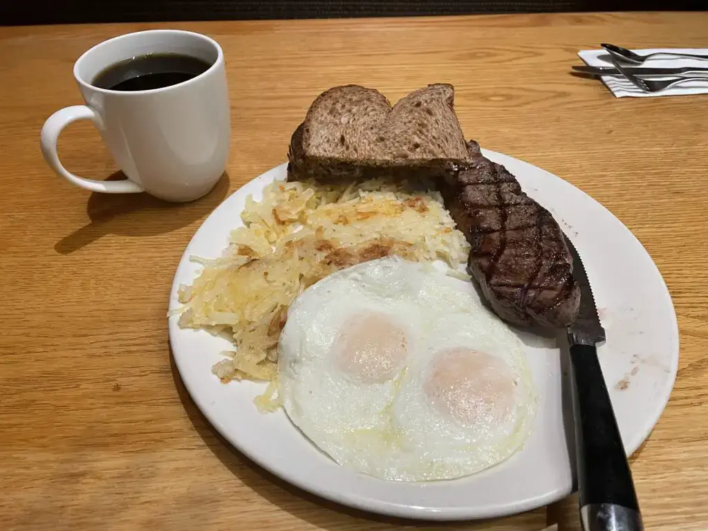 Desayuno barato en Las Vegas: en el Strip y en el centro