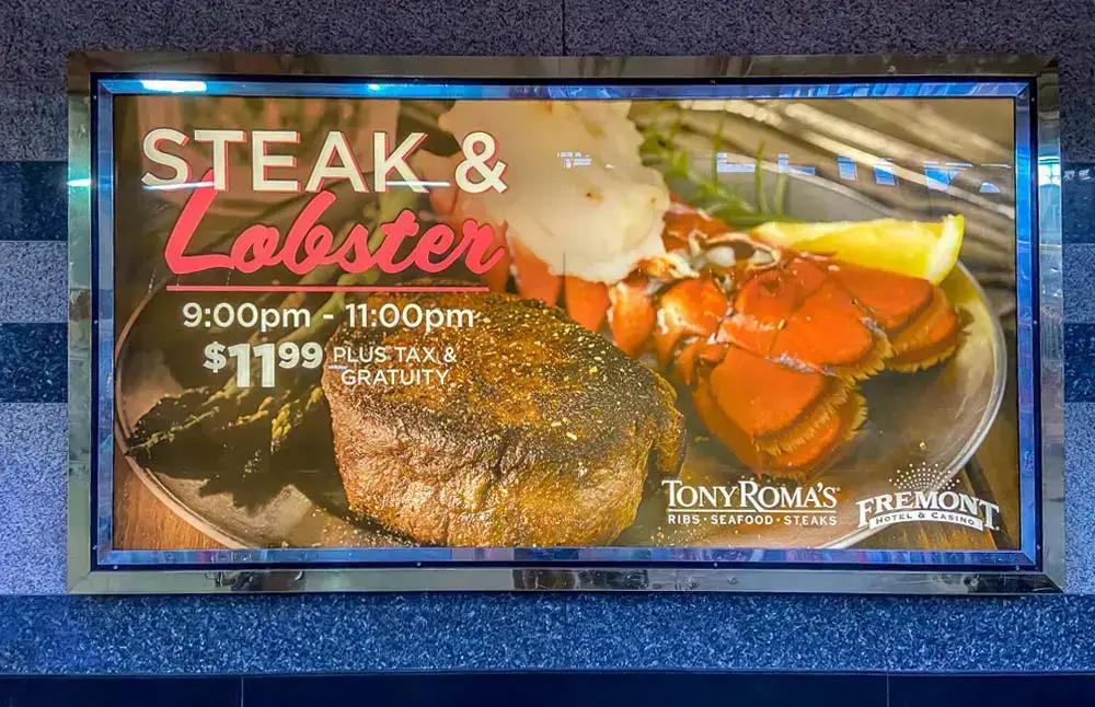 Los 9 mejores restaurantes económicos en Fremont Street (centro de Las Vegas)