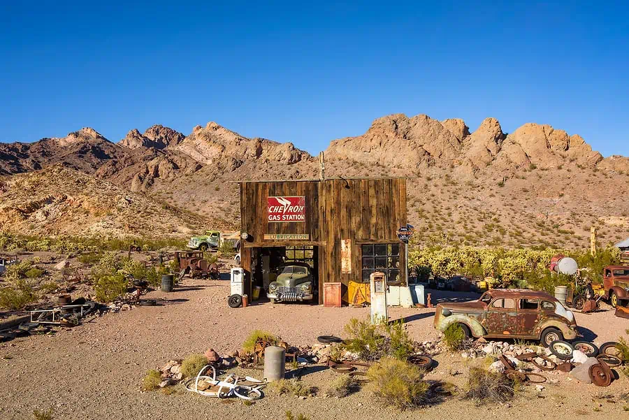 8 pueblos fantasma cerca de Las Vegas