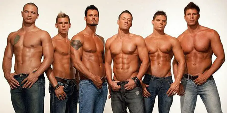 Espectáculos desnudos en Las Vegas