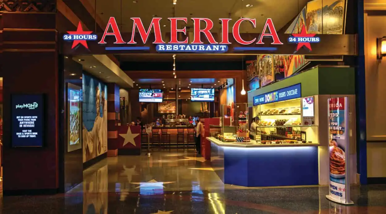 Restaurantes abiertos las 24 horas en el Strip de Las Vegas