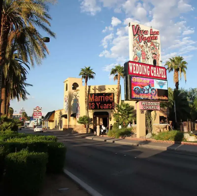 Las mejores capillas para bodas para casarse en Las Vegas