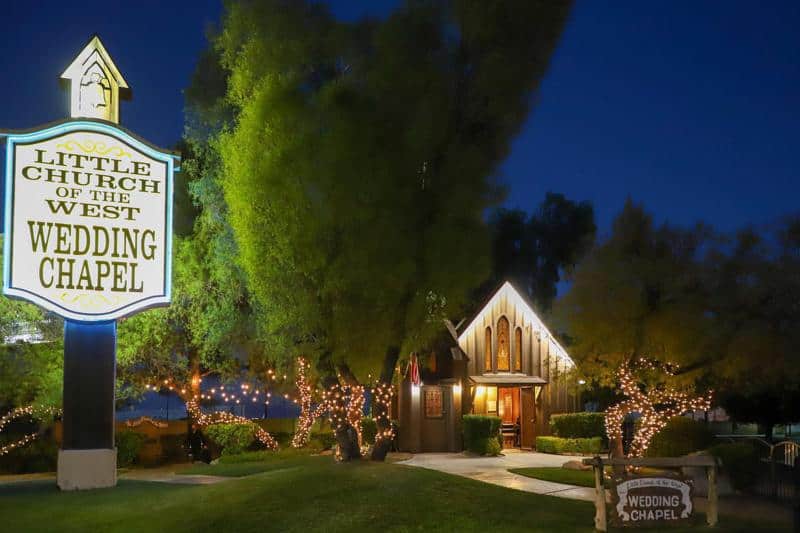 Las mejores capillas para bodas para casarse en Las Vegas