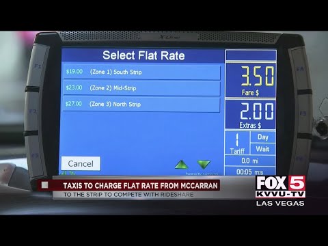 Guía de tarifas de taxi de Las Vegas para 2023