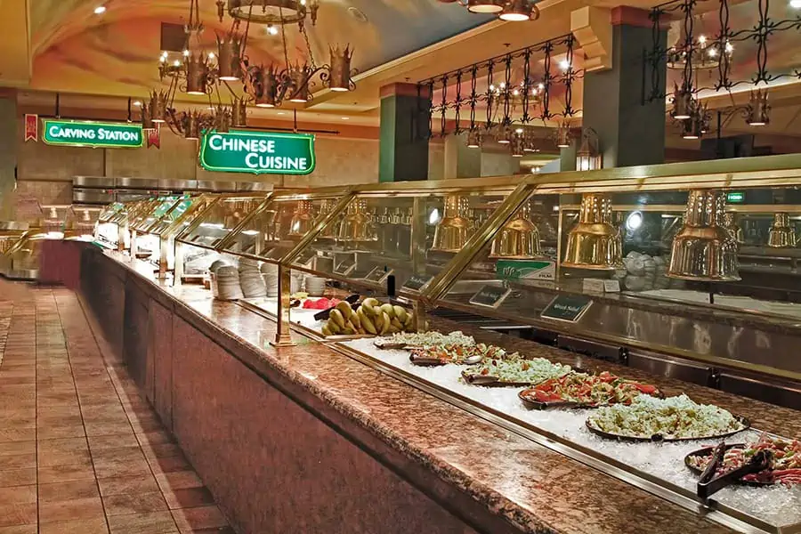 Buffet Excalibur: precio, menú y horario