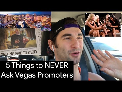 ¿Cómo trabajan los promotores en Las Vegas? (clubes de Las Vegas)