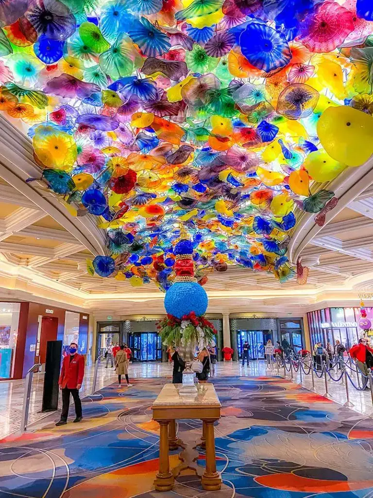 Por qué el lobby del Bellagio es una atracción en sí mismo