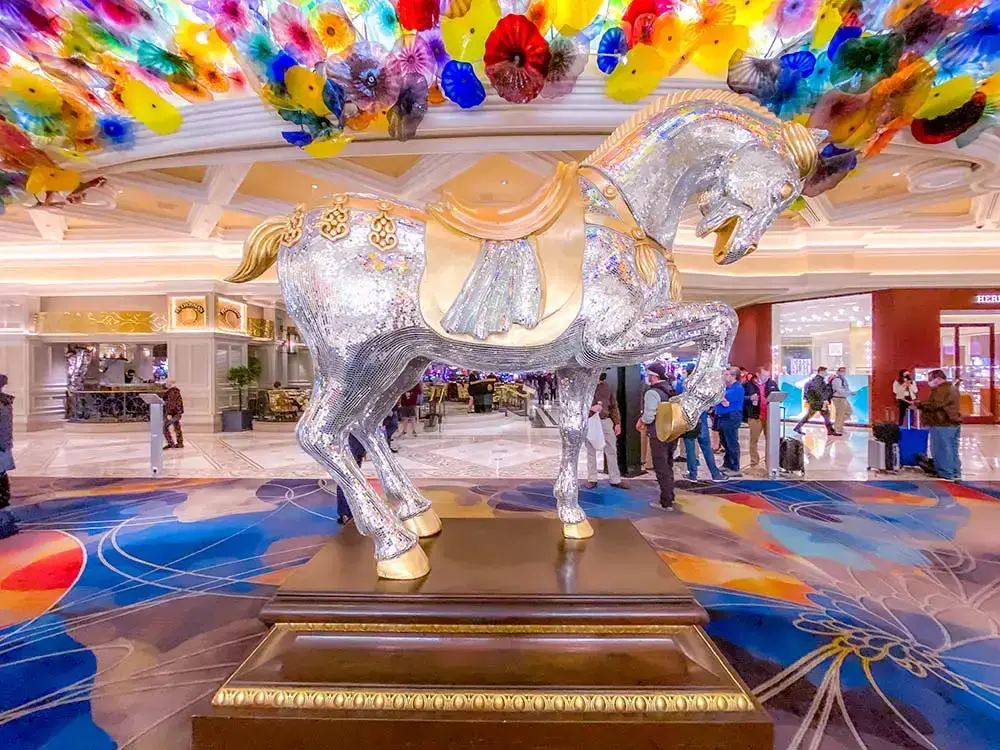Por qué el lobby del Bellagio es una atracción en sí mismo