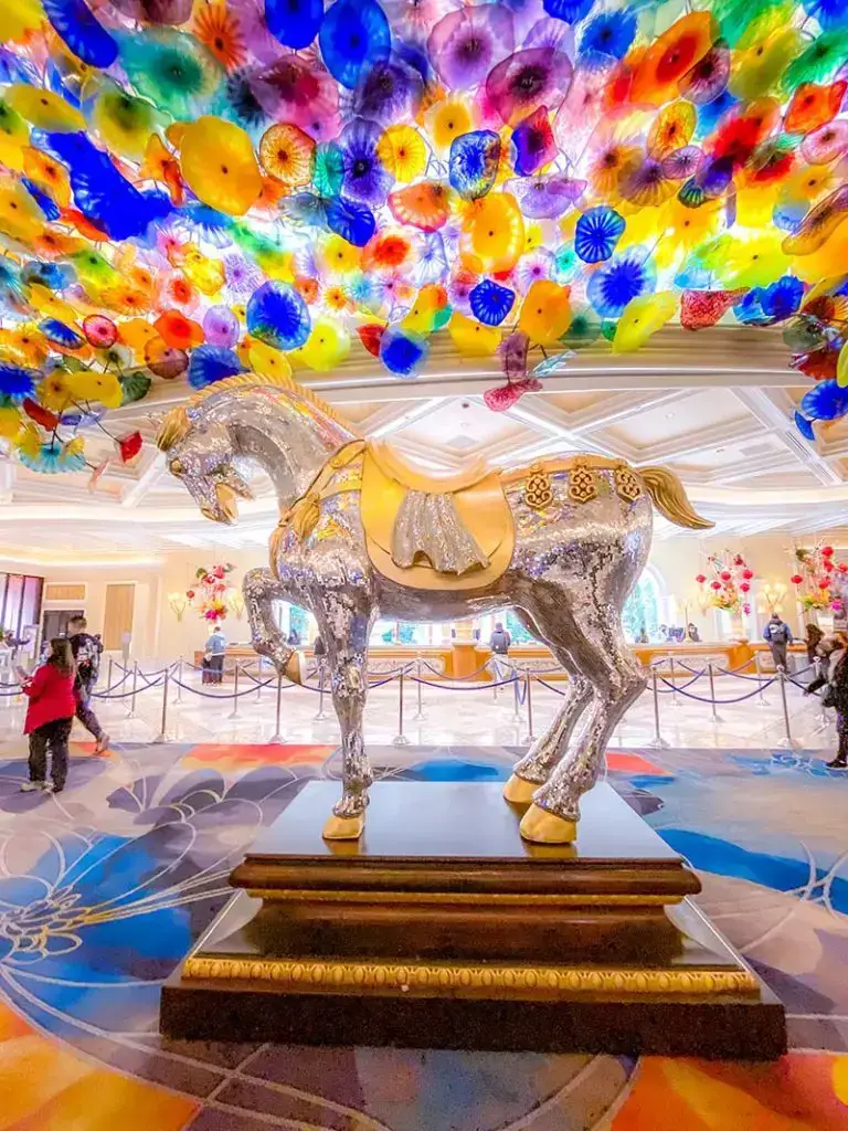 Por qué el lobby del Bellagio es una atracción en sí mismo