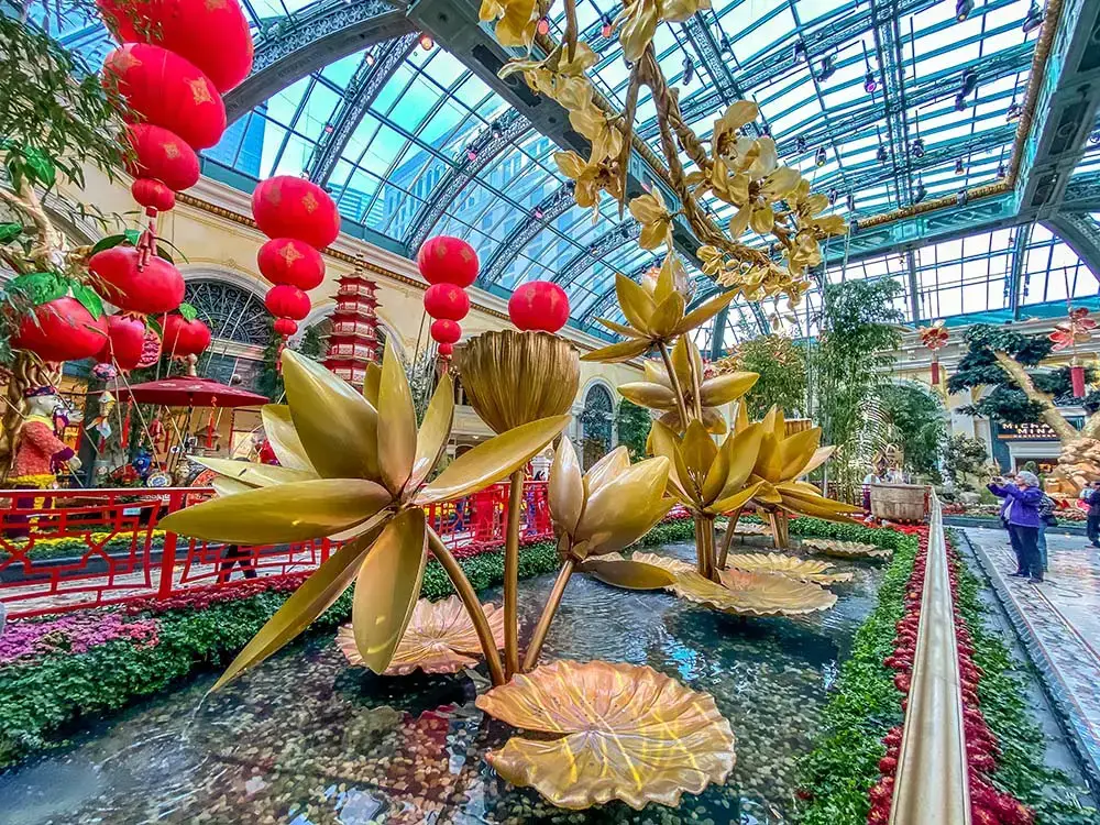 Por qué el lobby del Bellagio es una atracción en sí mismo