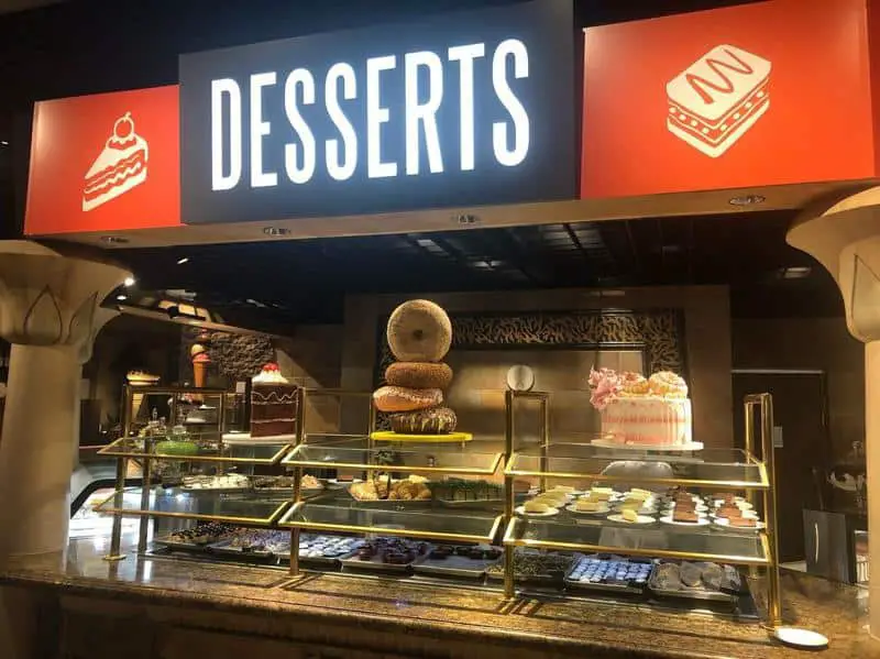 El buffet en Luxor 2023: menú, precios