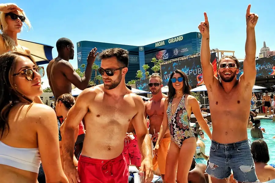 MGM Grand Lazy River en Las Vegas