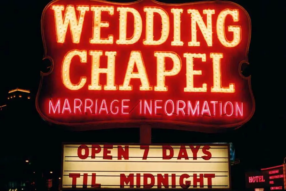 ¿Son legales las bodas en Las Vegas? (¿En todos lados?) ¿Son legales las bodas en Las Vegas? (¿En todos lados?)