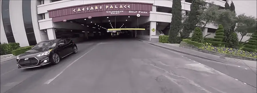 Estacionamiento en Caesars Palace: tarifas de valet y estacionamiento sin asistencia