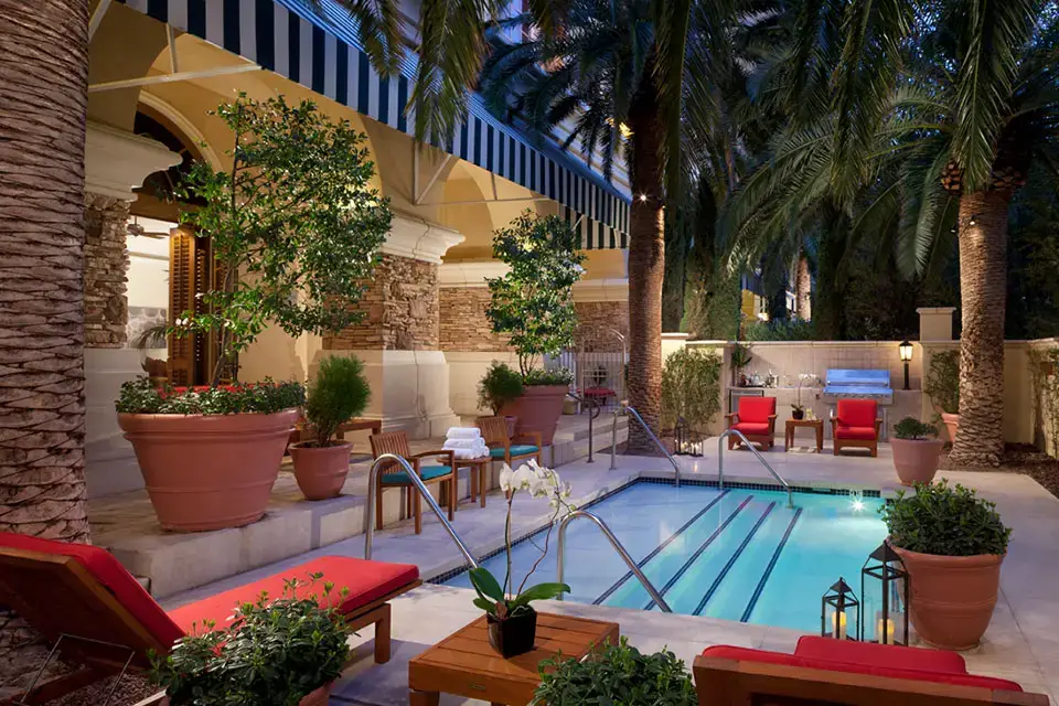 Habitaciones de hotel en Las Vegas con piscina privada