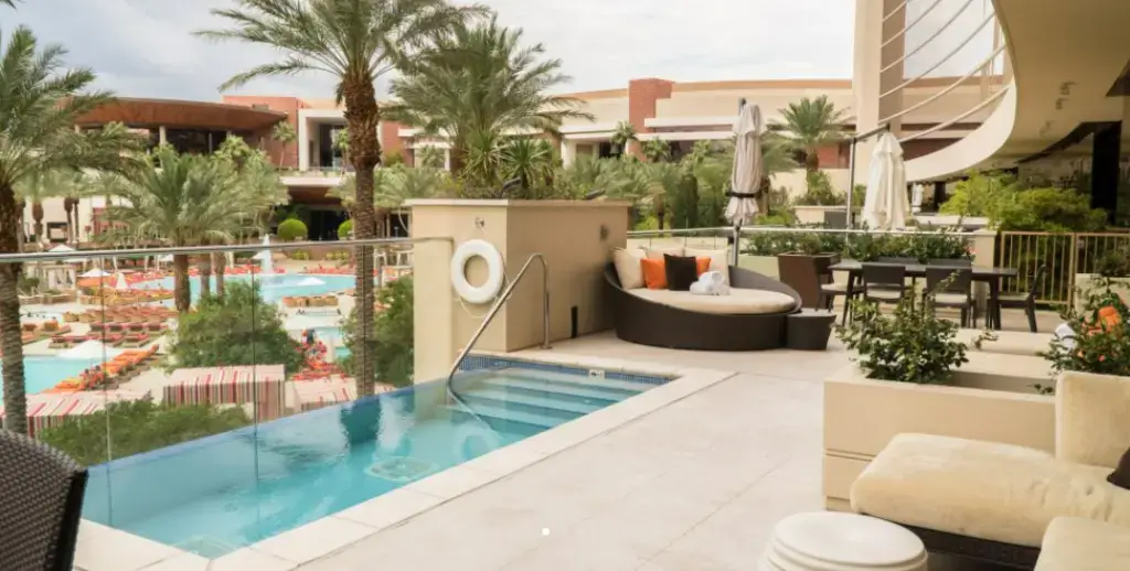 Habitaciones de hotel en Las Vegas con piscina privada