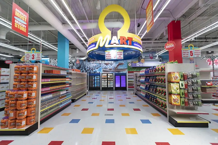 La mejor tienda de comestibles de Las Vegas + una tienda de comestibles falsa