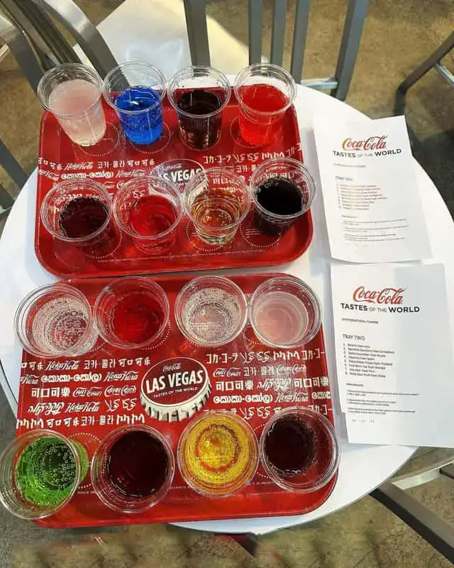 Coca Cola Store Las Vegas: degustación y compras
