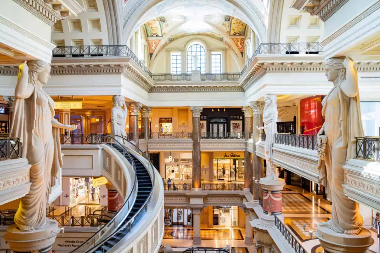 Las tiendas Forum en el Caesars Palace