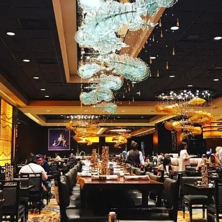 El mejor buffet de mariscos en Las Vegas.